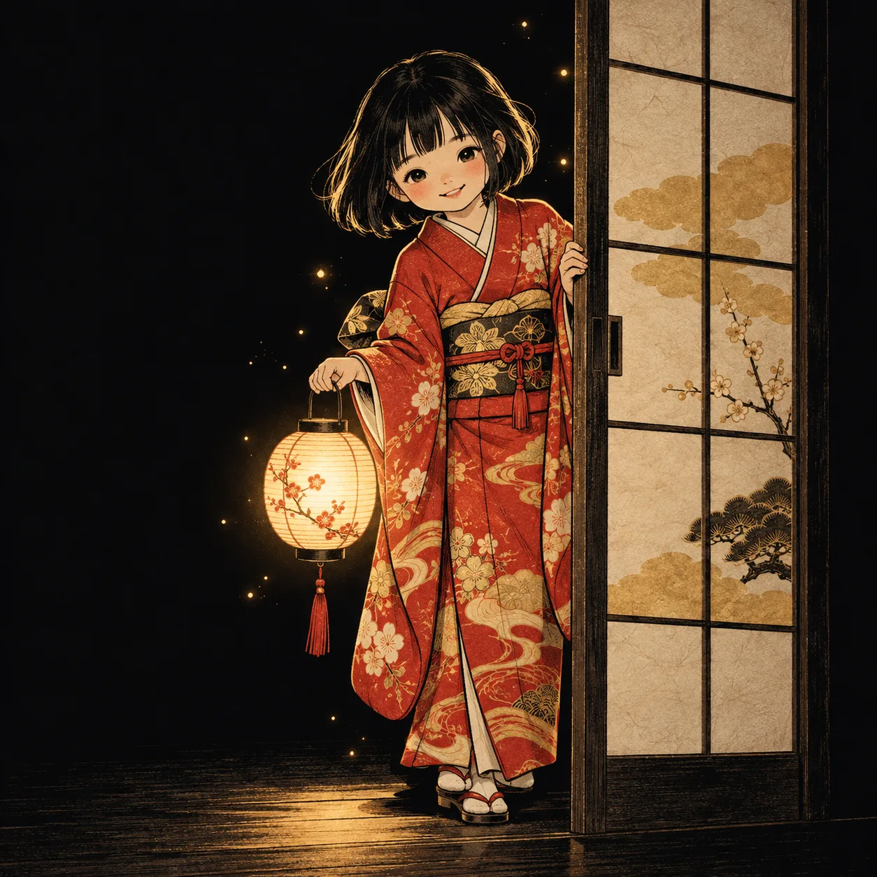 座敷童子 Zashiki-warashi